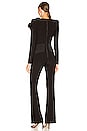 view 4 of 5 Twiggy Faux Fur Jumpsuit in Black