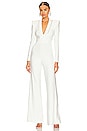 view 2 of 5 Heiress Faux Fur 2 Piece Jumpsuit in White