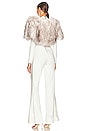 view 4 of 5 Heiress Faux Fur 2 Piece Jumpsuit in White
