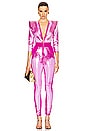 view 1 of 4 Heated Activated The Video Wars Jumpsuit in Pink & Purple
