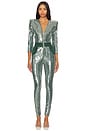 view 1 of 4 Video Wars Jumpsuit in Moss