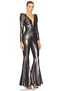 view 2 of 4 Bloom Metallic Jumpsuit in Grey