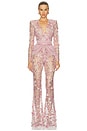 view 1 of 4 The Scent Of Roses 2 Pc Jumpsuit in Blush