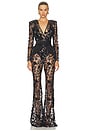 view 1 of 4 The Scent Of Roses 2 Pc Jumpsuit in Black
