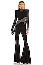 view 1 of 4 Message To Love Jumpsuit in Black