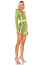 view 2 of 4 Adenine Dress in Lime