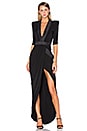 view 1 of 4 Eye Of Horus Gown in Black