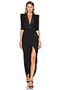 view 4 of 4 Eye Of Horus Gown in Black