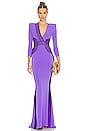 view 1 of 4 Go Your Own Way Gown in Violet