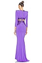 view 3 of 4 Go Your Own Way Gown in Violet