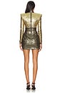 view 3 of 4 Perfume Exotico Mini Dress in Gold