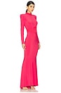 view 2 of 4 Message To Love Gown in Papaya