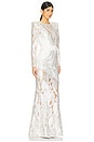 view 2 of 4 Pomme D Amour Gown in White