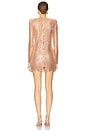 view 3 of 5 VESTIDO CURTO COM DUAS MANEIRAS DE USAR CHRYSE in Nude