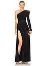 view 1 of 5 Lustris Gown in Black