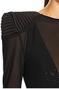 view 4 of 4 Mimicry 2 Piece Gown in Black