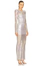 view 2 of 4 Shimmer Gown in Mirror