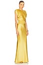 view 2 of 3 Bond Gown in Citrine