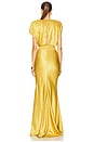 view 3 of 3 Bond Gown in Citrine
