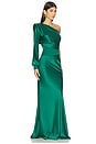 view 2 of 4 Don't Look Now Gown in Emerald