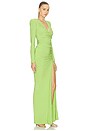 view 2 of 3 We're Not Us Gown in Lime