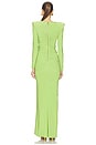 view 3 of 3 We're Not Us Gown in Lime