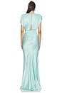 view 3 of 3 Bond Gown in Mint