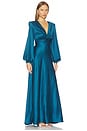 view 2 of 3 The Fading Hour Gown in Teal