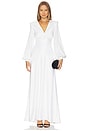 view 1 of 3 The Fading Hour Gown in White