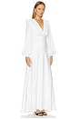 view 2 of 3 The Fading Hour Gown in White