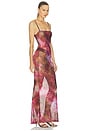 view 2 of 3 MAXIVESTIDO MAINO in Mottled Ink