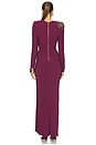 view 3 of 4 The Fragile Night Gown in Plum