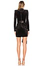 view 3 of 4 X REVOLVE Glitter Velvet Dress in Black