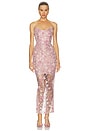 view 1 of 4 VESTIDO ROSES AND THEIR ASHES DRESS in Blush