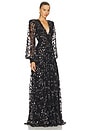 view 2 of 4 ROBE MAXI DEAR HEART in Black