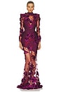 view 1 of 4 One More Kiss Dear Gown in Plum
