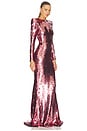 view 2 of 4 ROBE DE SOIRÉE THE PAST RETURNS in Mauve