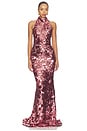 view 1 of 4 No More Songs Gown in Mauve