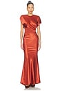 view 1 of 3 Bond Gown in Ochre