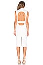 view 4 of 4 Lapis Lazuli Dress in White