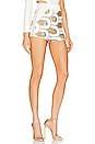 view 2 of 5 Earth Girl Short in White & Gold