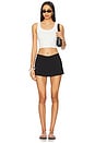view 5 of 6 Mini Skort in Black