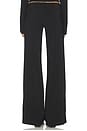 view 4 of 6 Low Waist Tailored Trousers in Black