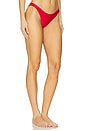 view 2 of 4 Classic Bikini Bottom in Vermilion Red