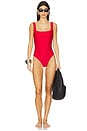 view 2 of 4 Arpoador One Piece Swimsuit in Vermilion Red