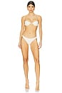 view 4 of 4 Classic Bikini Bottom in Ecru