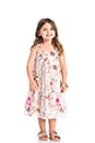 view 1 of 4 VESTIDO CON CANESÚ EDEN in Floral