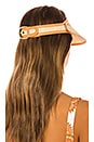 view 2 of 3 Raffia Stripe Visor in Natural