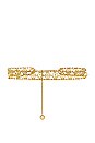 view 1 of 3 Nautical Charm Chain Belt in Golden Brass