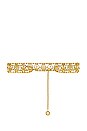 view 2 of 3 Nautical Charm Chain Belt in Golden Brass